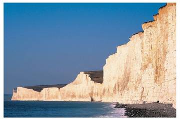 Kretazko labarrak Dover-en, Britainia Handian.<br><br>